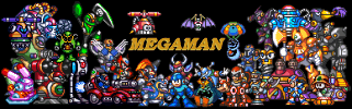 Megaman Images (including Animated GIFs), plus Music and a Free Flash Online Arcade Game